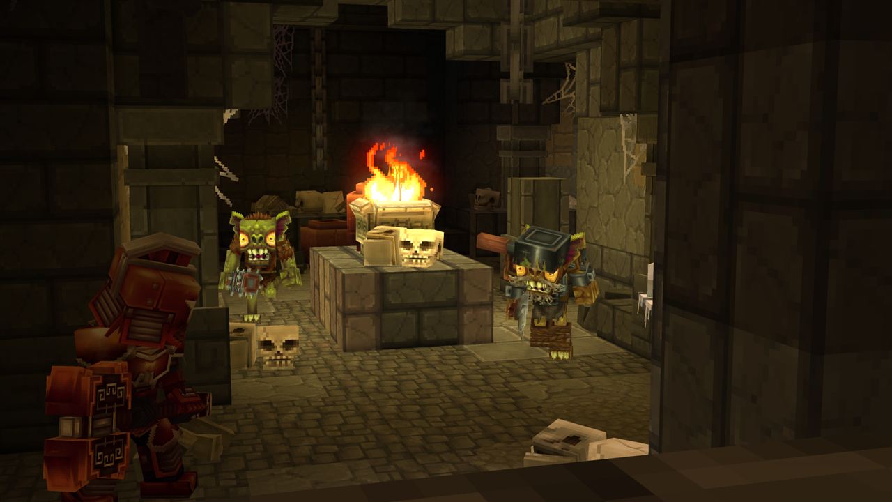 Goblin fight in Hytale — PvE encounter on a free Hytale multiplayer server